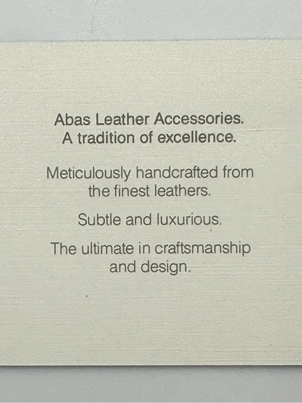 NWT Vintage Abas Lambskin Leather Bifold Wallet Black Credit Card Organizer